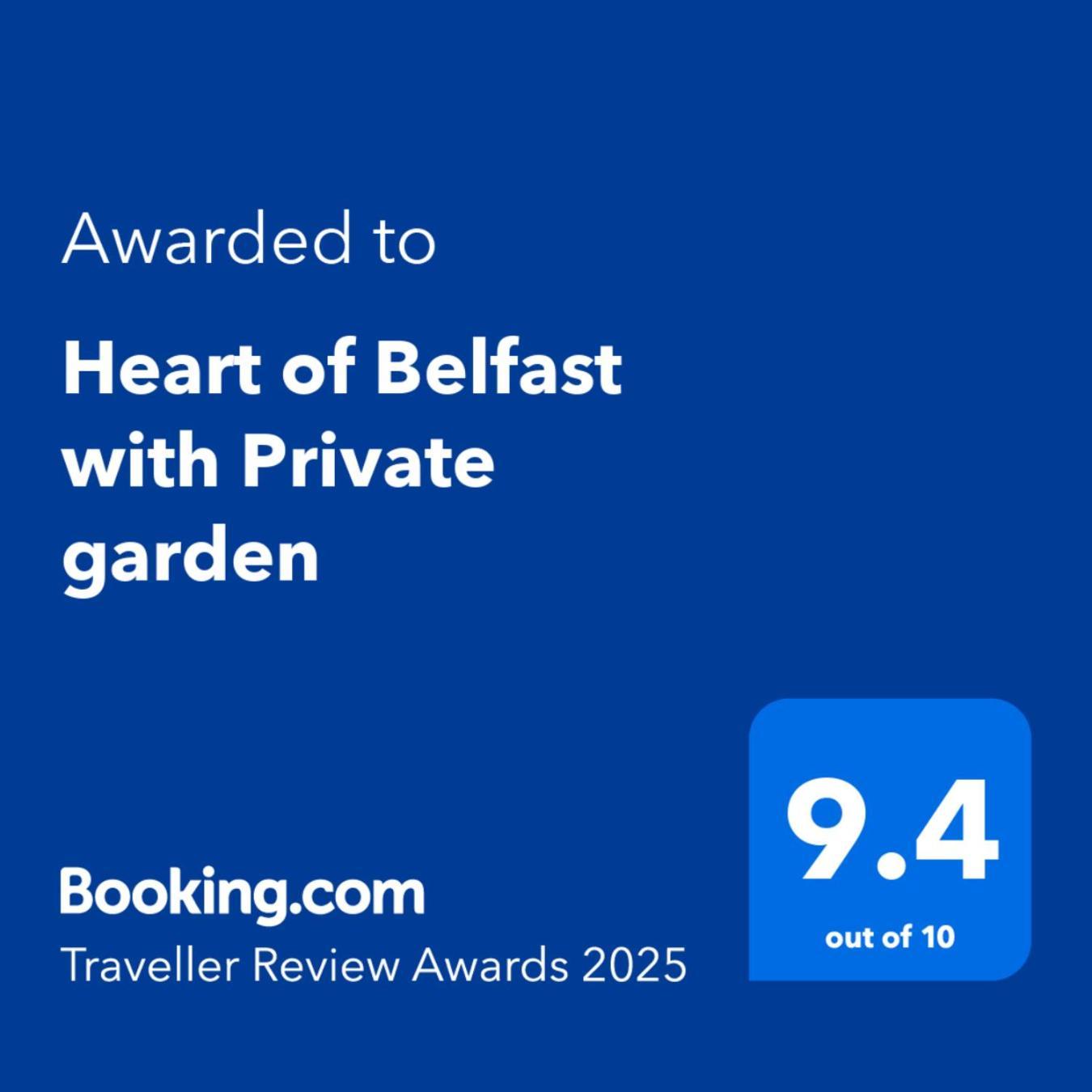 Heart Of Belfast With Private Garden Villa ภายนอก รูปภาพ